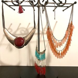 3 necklaces